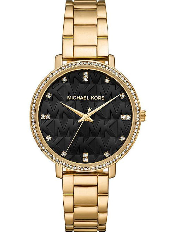 Michael Kors Ladies Pyper Gold Stainless Steel Watch – Canada