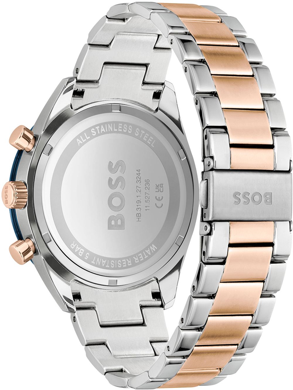 Hugo Boss Men\'s 1513937 Santiago Chronograph 45mm 5ATM – Canada Timepiece