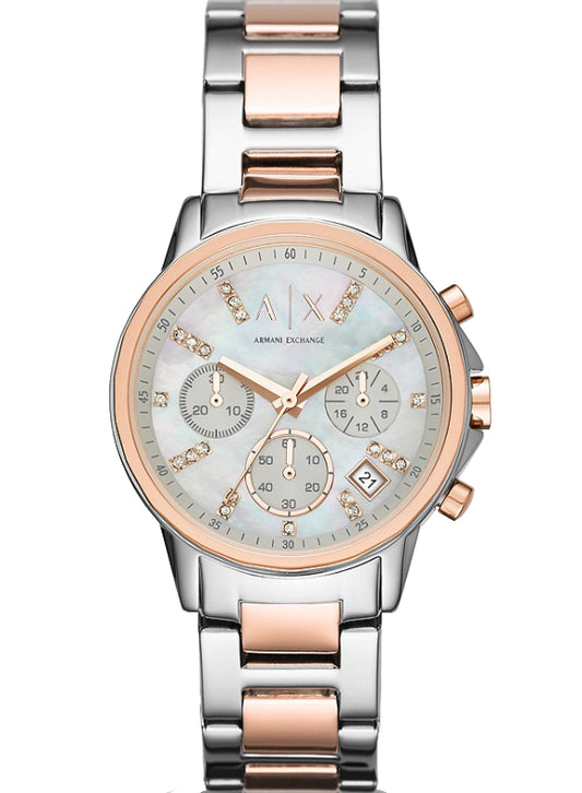 A|X Armani Exchange Ladies AX4331 Rose Gold Watch